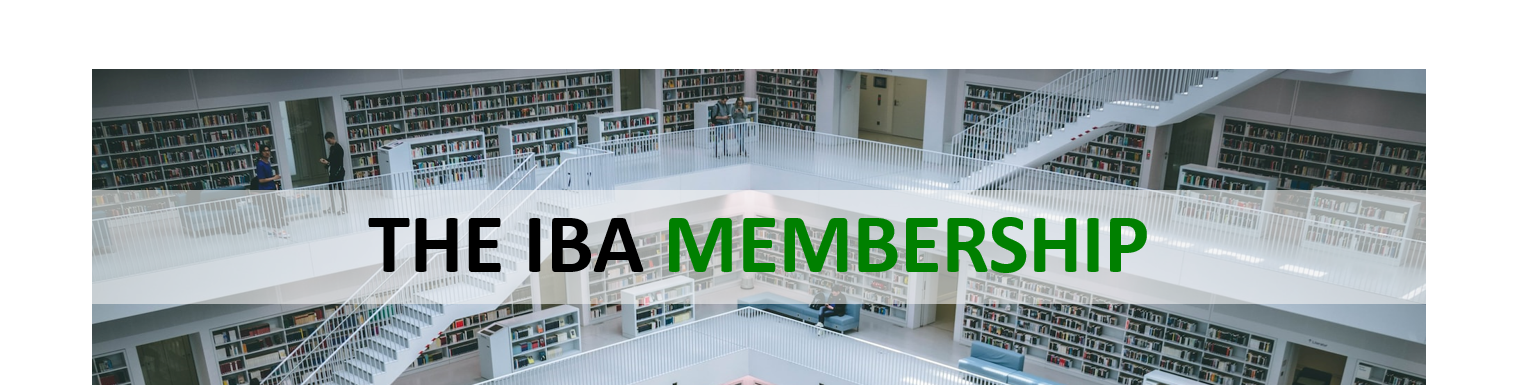 IBA Membership banner