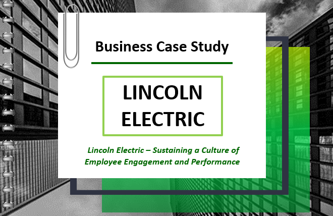 lincoln electric harvard case study
