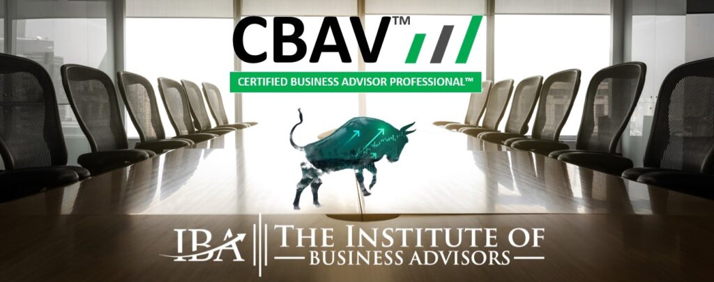 Certified Business Advisor Professional boardroom image