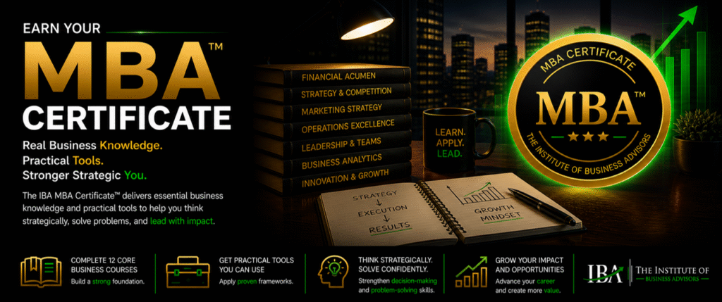 MBA Certificate